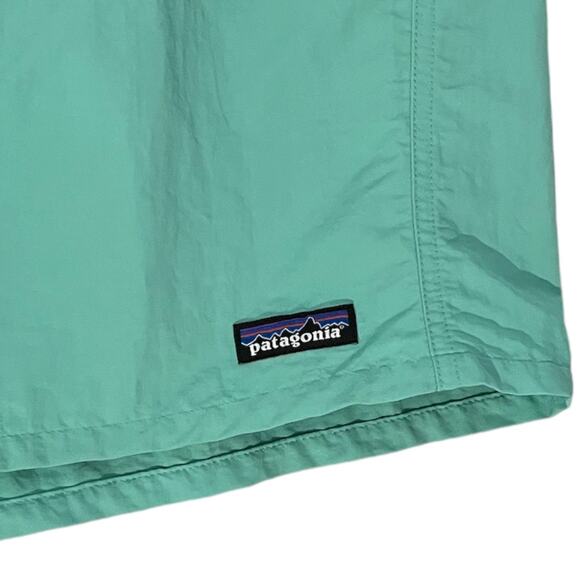 Patagonia Baggies In Fresh Teal Lightweight Water Repellent Relaxed Fit Size XL - Picture 3 of 8
